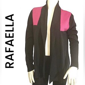 Rafaella Color-block Sweater Size M